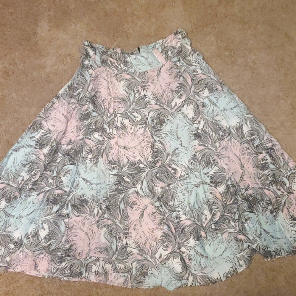 XL Pinup Couture Feather Doris Skirt